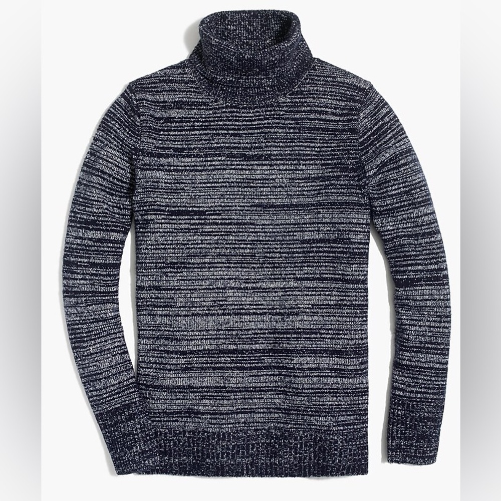 J. Crew Women's Space-dyed turtleneck sweater NEW
